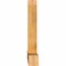 Ekena Millwork Portland Rough Sawn Timber Gable Bracket, Western Red Cedar, 72"W x 42"H x 6"D x 6"F, 14/12 Pitch GBW072X42X0606POR00RWR - alternate 4
